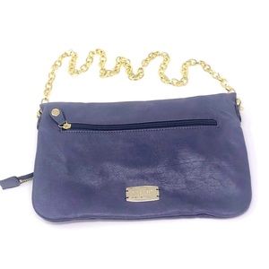 Nine West Purple Fold Over Purse